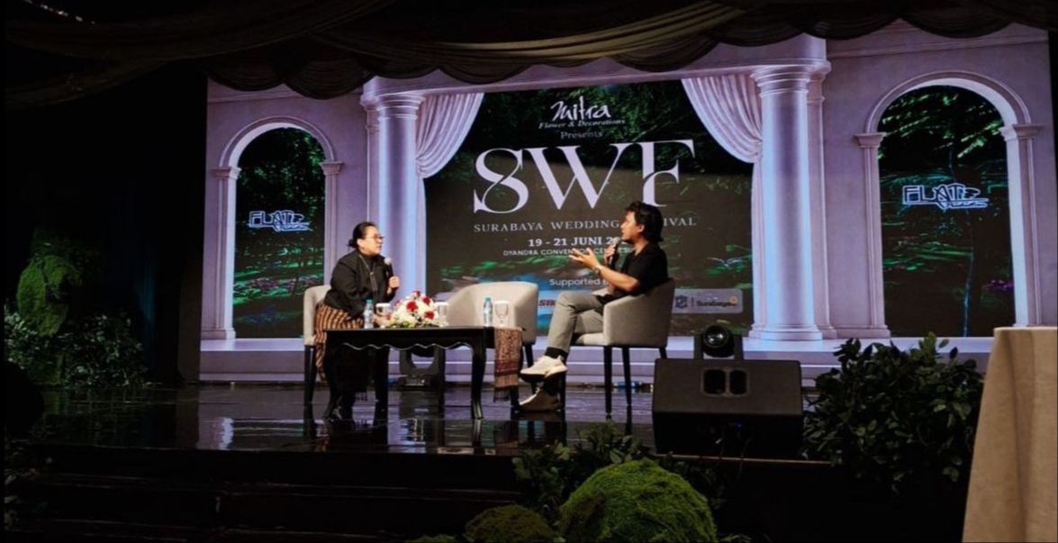 Talkshow di Acara Surabaya Wedding Festival (SWF)