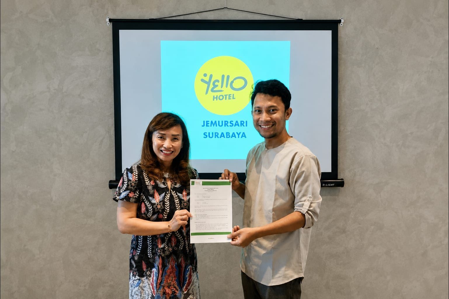 MoU Signing with Yello Hotel