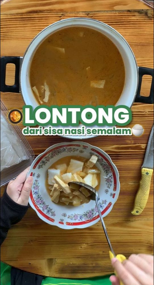Turn Last Night’s Leftover Rice into Lontong