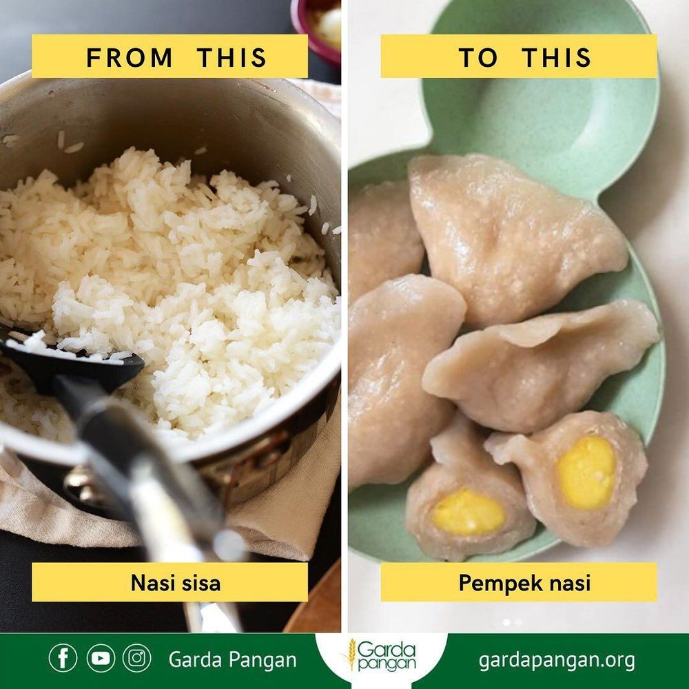 Mengolah Nasi Sisa Menjadi Pempek Nasi
